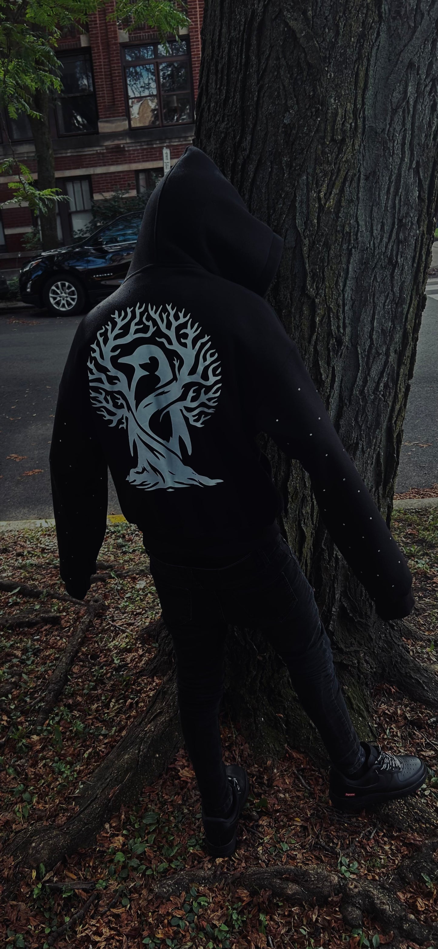 Black 'INNER VOICES' hoodie