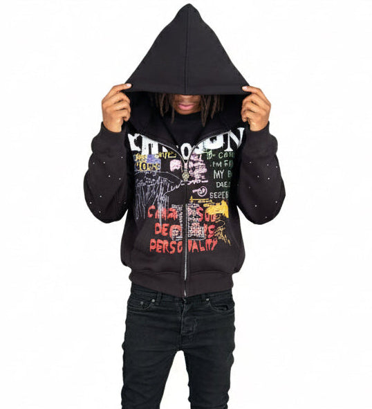 Black 'INNER VOICES' hoodie