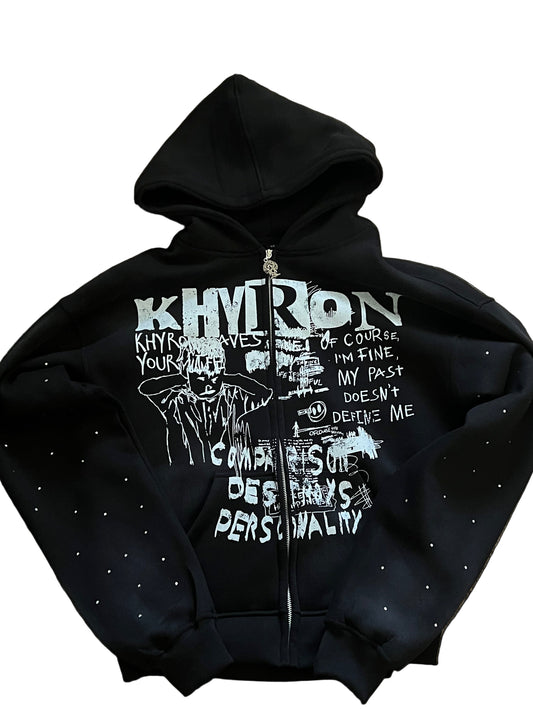 Black 'INNER VOICES' hoodie